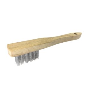 Minicepillo manual acero inoxidable mango madera Alyco codigo 197562