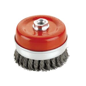 Cepillo taza trenzado 100 mm. Alyco codigo 197622