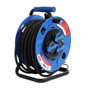 Enrollacables con tapas Tayg 3x1,5 mm². 25 mts. codigo 791604