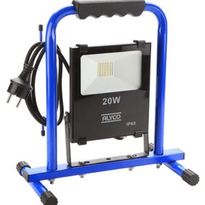 Proyector inclinable extrafino 20 W. IP65 Alyco codigo 199225