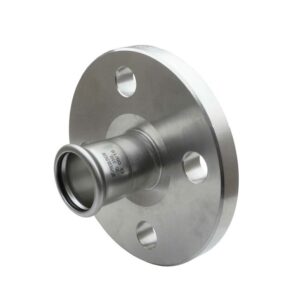 Brida adaptador prensar acero inoxidable A-316L D-42 mm.