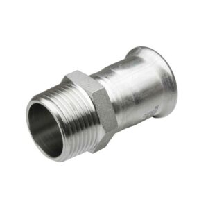 Union macho prensar acero inoxidable A-316L D-54x2" mm.