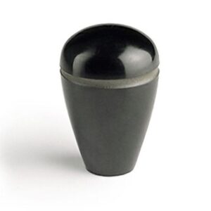 Pomo ital regata rosca directa resina negra D-29 mm. M-8