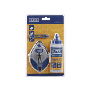 Kit tiralineas trazador y mininivel 30 mts. Alyco codigo 196195