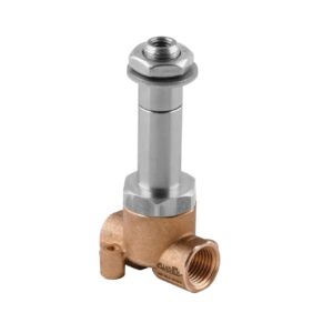 Electrovalvula accionamiento directo Aignep 3/2 N.C. 1/4" laton NBR 5 mm. 02F03305N0