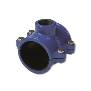 Collarin de toma fundicion para tuberia PVC/PE D-75 2''