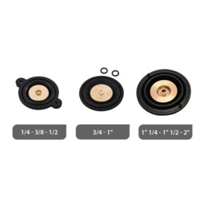 Repuesto electrovalvula Aignep membrana y junta torica 3/4" FKM 04FK4007V0 - Imagen 1