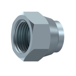 Tapon hidraulico hembra cono 60º acero zincado 3/4" BSP