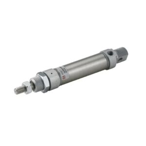 Cilindro neumatico Aignep ISO 6432 simple efecto D-8x25 mm. MB0080025