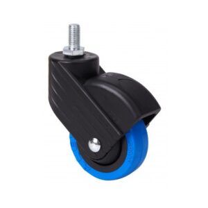 Rueda poliuretano giratoria Alex diametro 80 mm. 1-0802