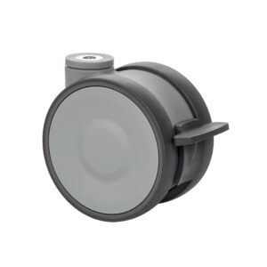 Rueda poliuretano giratoria con freno Alex diametro 100 mm. 2-0096 - Imagen 1