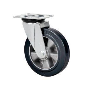 Rueda goma giratoria Alex diametro 250 mm. 2-0404