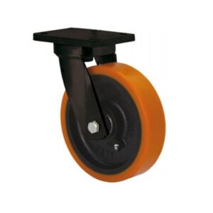 Rueda poliuretano giratoria  Alex diametro 100 mm. 2-0057