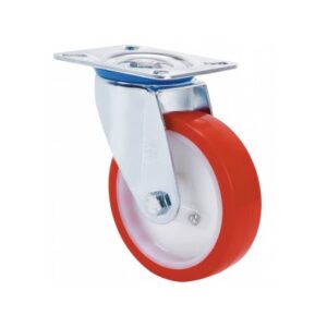 Rueda poliuretano giratoria  Alex diametro 80 mm. 2-0335 - Imagen 1