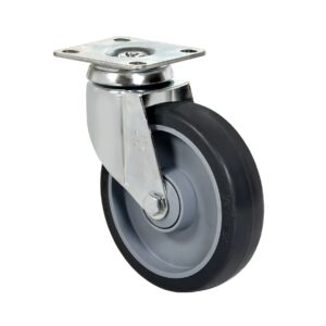 Rueda goma giratoria Alex diametro 100 mm. 2-5251 - Imagen 1