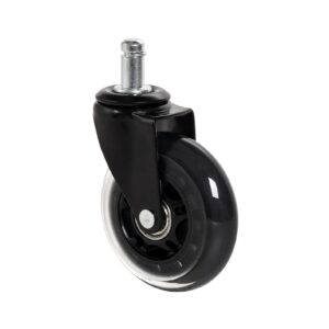 Rueda poliuretano giratoria Alex diametro 75 mm. 3-0909