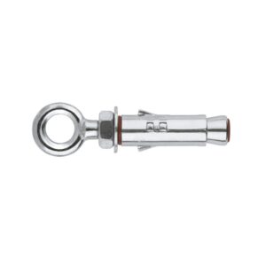 Anclaje metalico con argolla zincado Index M6 x 45  mm. D-12 AHIAR0645