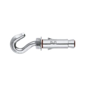 Anclaje metalico con gancho zincado Index M6 x 45  mm. D-12 AHIGA0645 - Imagen 1