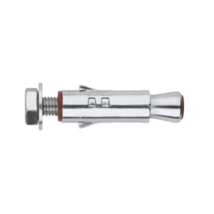 Anclaje metalico con tornillo 8.8 zincado Index M6 x 45  mm. D-12 AHITO0645