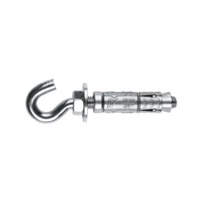 Anclaje metalico con gancho zamak zincado Index M6 x 45  mm. D-12 AZAMG06 - Imagen 1
