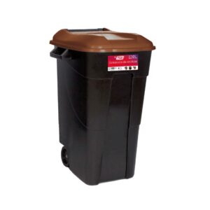 Contenedor de residuos Tayg negro-marron 120 codigo 422232