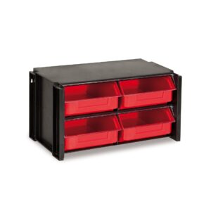 Clasificador apilable Tayg 4 cajones 360 x 170 x 190 codigo 304002
