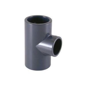 Te reducida 90º PVC encolar D-50/40 mm. PN-16