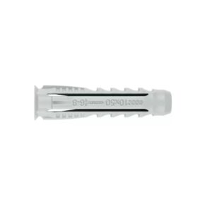 Taco de nylon 4 segmentos Index 10 x 50 mm. D-10 TN4S10