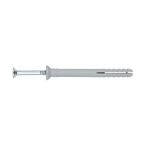Taco de nylon con tornillo Index 8 x 80 mm. D-8 TCCA08080
