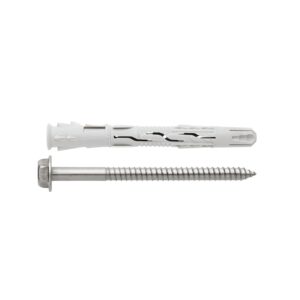 Taco con tornillo hexagonal inoxidable A4 Index 10 x 80 D-10 TNXE410080