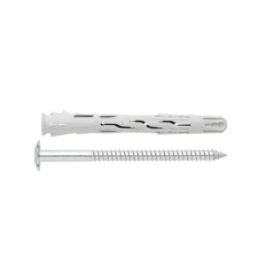 Taco con tornillo inviolable acero zincado Index 10 x 160 D-10 TNUXT10160