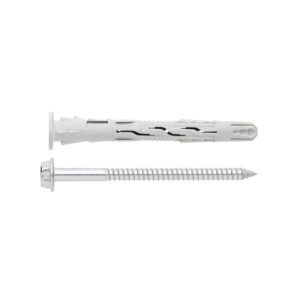 Taco con tornillo hexagonal acero zincado Index 10 x 80 D-10 TFUXE10080
