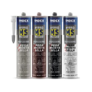 Adhesivo MS profesional negro Index 290 ml. MSPRN290